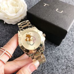 2024 New Arrival - Spanish Teddy Bear Charm Bracelet for Couples in Fashionable Luxury Style - Unique Gift for Special Occasions Couple Watches