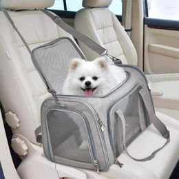 Cat Carriers Dog Carrier Bag Soft Side Backpack Pet Travel Bags Airline Approved Transport For Small Dogs Cats