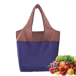 Storage Bags Reusable Grocery Foldable Shopping Bag Heavy Duty Recycled Daily Utility For Women Outing