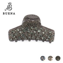 Hair Claw for Women Acrylic Hair Clips Full Rhinestone Hair Claws Fashion Luxurious Hair Accessories Hair Jewelry 240315