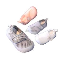 Sandals Summer Autumn Infant Toddler Sandals Baby Girl Shoes Knitted Boys Sneakers Non-Slip Breathable Kids Canvas Shoes SYR001 240329