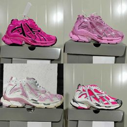 7.0 Designer Runners Shoes Men Track Women Multicolor Black White Blue Orange Fuchsia Pink Mens Ancien Trainers Big Size Sneakers Lrqb