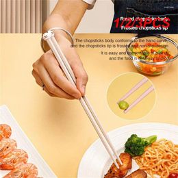Chopsticks 1/2/3PCS Metal Durable Solid Color Environmentally Friendly Products High Temperature Resistant