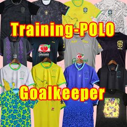 PELE 2023 soccer jerseys world 2024 cup PAQUETA NERES COUTINHO bRAZILS football shirt FIRMINO JESUS MARCELO PELE brasil 23 24 fANS version Training POLO