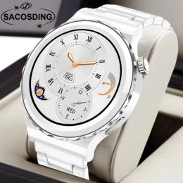 2024 HK43 Smart Watch Women Bluetooth Call Smartwatch Ladies Fitness Bracelet 2024 Watches Sports Female Digital Clock Watch For Women