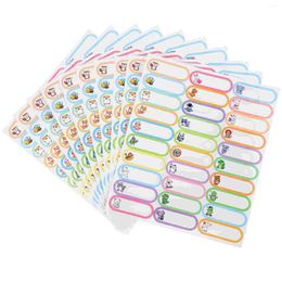 Party Supplies 10 Sheets Classification Labels Bottle Maker Tags For Students Daycare Wellies Kids Notebook Custom Stickers