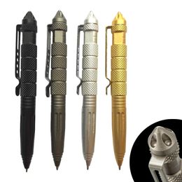 Portable Tactical Pen Self Defence Pen Aviation Aluminium Emergency Glass Breaker Pen Security Protection Survival EDC Multitool