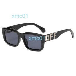 2024 New Offs Sunglasses Fashion Street Photo Box Personality Square Glasses Female