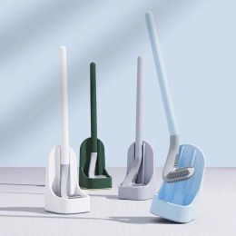 Sets Silicone Bristle Golf Toilet Brush and Drying Holder for Bathroom Storage and Organisation Bathroom Cleaning Tool WC Accessories