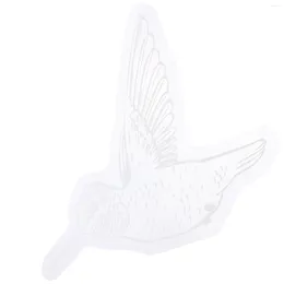 Window Stickers Non Adhesive Cling Alert Bird Decal Delicate Pvc Clings Glass Anti-collision Sticker Decor Nail