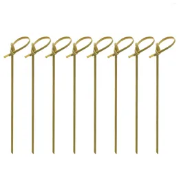 Dinnerware Sets 300 Pack Bamboo Cocktail Picks Toothpicks Skewers For Appetizers 4 Inch