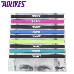 Yoga Hair Bands Outdoor Sports Headband Anti-slip Elastic Rubber Sweatband Football Biking Running Headscarf Hairband New