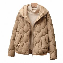 jacket Women Parkas Warm Jackets Casual Coat New Winter Clothes 2024 Fi s Korean Style Loose Comfort Quilted B9xP#