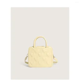 Shoulder Bags Designed Handbag Women's Bag 2024 Summer Fashion Messenger Korean Style Versatile Small Square