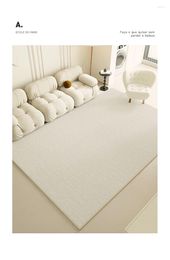 Carpets B958 Light Luxury Advanced Modern Simple Sofa Bedside Blanket No Care Floor Mat For Bedroom