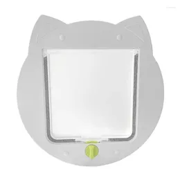 Cat Carriers Flap Door Small With 4 Way Locking Weatherproof Window Interior Shaped For Exercise