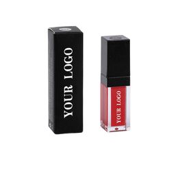 Private Label Customized Lip Gloss Matte Gloss Nourishing Lip Glaze Bulk Wholesale