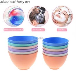 Camp Kitchen Silicone World 250/450ML Silicone Mask Bowl Stirring Bowls Women Face Mask Mixing Bowl Facial Skin Care Mixing Tools DIY Beauty 240329