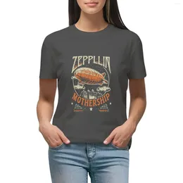 Women's Polos Led Zepelin _ The Zeppelin Mothership Sticker Hoodie Poster T-shirt