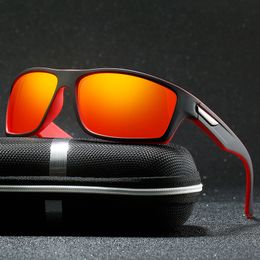 Cross border 3046 men's sports Polarised sunglasses manufacturer wholesale Colourful sunglasses outdoor cycling sunglasses