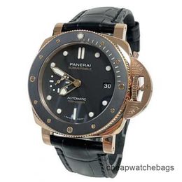 Watch Swiss Made Panerai Sports Watches PANERAISS Submersible Watch Luminor Submersible Pam00974 42mm 974 Automatic Mechanical Watches Full Stainless steel