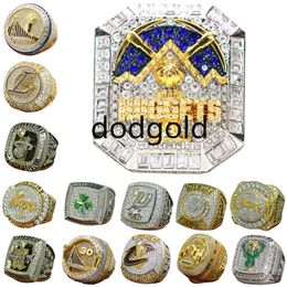 Luxury World Basketball Championship Ring Designer 14K Gold Nuggets Team JOKIC Champions Rings For Mens Womens Diamond Star Jewellery