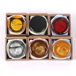 High Quality Rosin Resin Colophony Low Dust Handmade Rounded with Box for Violin Viola Cello Bowed String