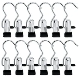 Hangers 30PCS Legging Organizer For Closet Pants Space Saving Portable Stainless Steel Single Clips