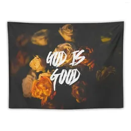 Tapestries God Is Good Tapestry Bedrooms Decorations Wallpaper Bedroom