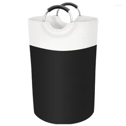 Laundry Bags 1Pc Collapsible Basket Hamper Waterproof Aluminum Handles 90L