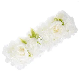 Decorative Flowers Wedding Floral Arrangements Rose Simulation Flower Roses Decorations Hanging Silk Fake Panel Ornament Wall Home