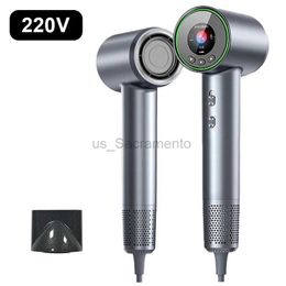 Hair Dryers 2023 New Hair Dryer High Speed 23m/s Air Speed Quick Dry Negative Ion Blow Dryer Professional Hair Care 110000rpm Motor 59dB 240329