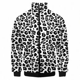 lcfa Zipper Hoodies Sweatshirts 3D Hoodies Printed Leopard Streetwear Plus Size 4XL Clothing Homme Autumn Coat Pullover Custom C20j#