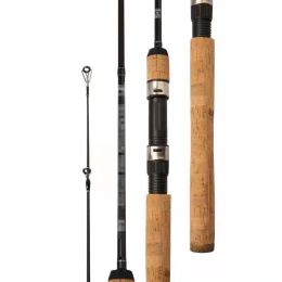 Rods Fishing Lure Rod Spinning Rod Ultralight Carbon Fibre Fishing Rod 1.80M 2 Sections Lure Weight 515g New Fishing Pole