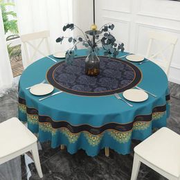 Table Cloth Round Tablecloth Fabric Circular Chinese El