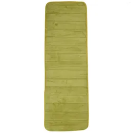 Bath Mats 120x40cm Absorbent Nonslip Memory Foam Kitchen Bedroom Door Floor Mat Rug Carpet Olive Drab