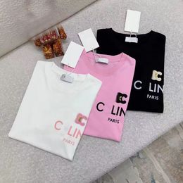 Fashion Tees Tshirt Summer Luxury Mens Womens Designer T Shirts Short Sleeve Tops Letter Rhinstones Cotton Tshirts Clothing Top 3 colors