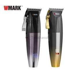 Electric Shavers WMARK NG-222 Professional Rechargeable Cordless Electric Barber Mens Beard Trimmer Senior Barber Barber High Quality Blade 240329