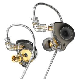 Headphones SGOR Adonis 1DD+1BA Hybrid Technology Earphones In Ear Monitor HIFI Super Bass Earbuds High sound quality Music Headphones Spor