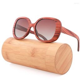 Sunglasses 2024 Wooden Men's Sun Glasses Women's Polarised UV400