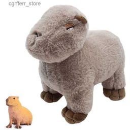 Stuffed Plush Animals Capybara Plush Toys Mini Cartoon Stuffed Soft Dolls Boys and Girls Wild Animals Toys Cute Simulation Capybara Doll Gift For Kids240327