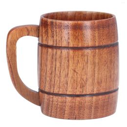 Mugs Coffee Mug Multipurpose Harmless Wooden Eco Friendly Water Cup Anti Scalding With Handle For KTV Household