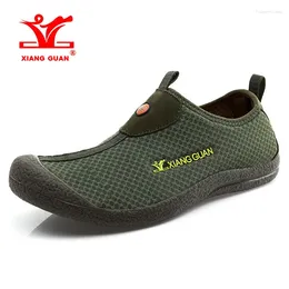 Walking Shoes 2024 XIANG GUAN Mens Breathable Mesh Light Weight Outdoor Sports Travel For Male 33007