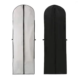 Storage Bags Garment Suit Covers Clothing Protector Foldable Gown