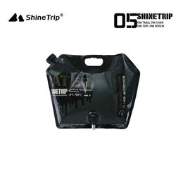 Shanqu Outdoor Portable Foldable Water Bag for Mountaineering, Tourism Camping Food grade Safety Large Capacity 8L Portable Water Bag