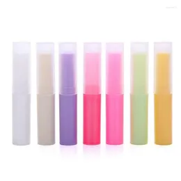 Storage Bottles 50 Pcs/lot 4g 4ml Lipstick Tube Lip Containers Empty Cosmetic Lotion Container Glue Stick Clear Travel Bottle