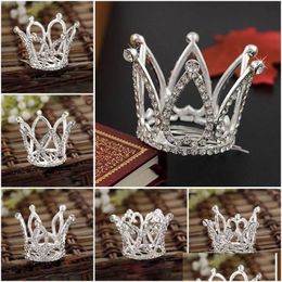 Hair Accessories Baby Boy Girl Crown Newborn Pography Props Babies Picture Poshoot Infants Birthday Shooting Supplies Drop Delivery Ki Dhstm