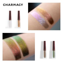 Shadow CHARMACY Liquid Duochrome Eyeshadow Glitter Longlasting Liquid Eyeshadows Waterproof Eye Shadow Professional Makeup Cosmetic