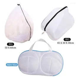 Laundry Bags Anti-deformation Mesh Bag Durable Resistance To Deformation Handheld Design For Washing Machines Philtre Thicken Cleaning