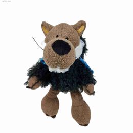 Stuffed Plush Animals 25-80cm Black Colour Wolf with Sheep Cloth Plush Toy for Cute Baby/ Kids Gift Plush Doll Free Shipping240327